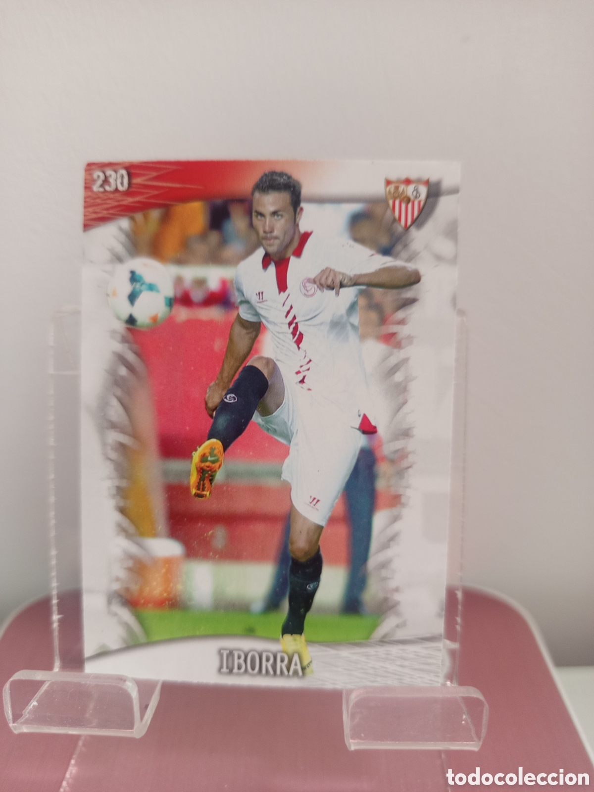 Cromos de Futebol: ❇️ CROMO CARD ⚽ IBORRA SEVILLA 230 FICHAS LIGA QUIZ GAME 2014 13 14 2013 2014 MUNDICROMO ❇️