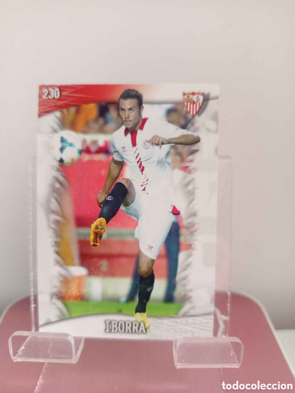 Cromos de Futebol: ❇️ CROMO CARD ⚽ IBORRA SEVILLA 230 FICHAS LIGA QUIZ GAME 2014 13 14 2013 2014 MUNDICROMO ❇️