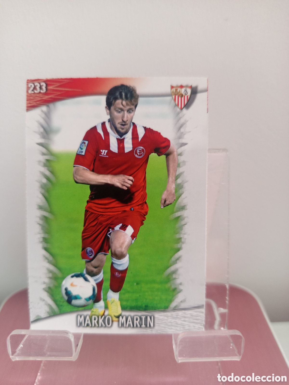 Cromos de Futebol: ❇️ CROMO CARD ⚽ MARKO MARIN SEVILLA 233 FICHAS LIGA QUIZ GAME 2014 13 14 2013 2014 MUNDICROMO ❇️