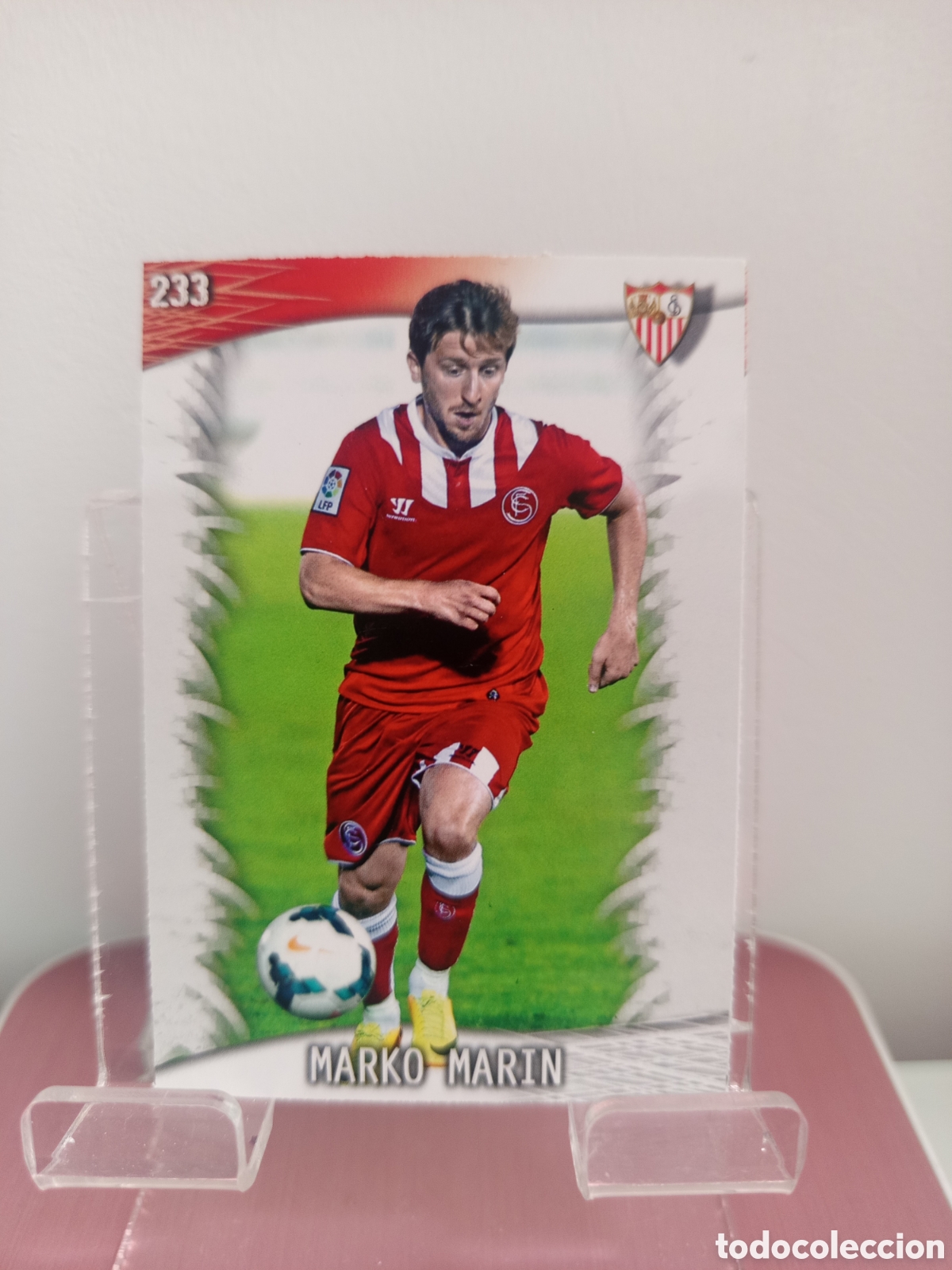 Cromos de Futebol: ❇️ CROMO CARD ⚽ MARKO MARIN SEVILLA 233 FICHAS LIGA QUIZ GAME 2014 13 14 2013 2014 MUNDICROMO ❇️