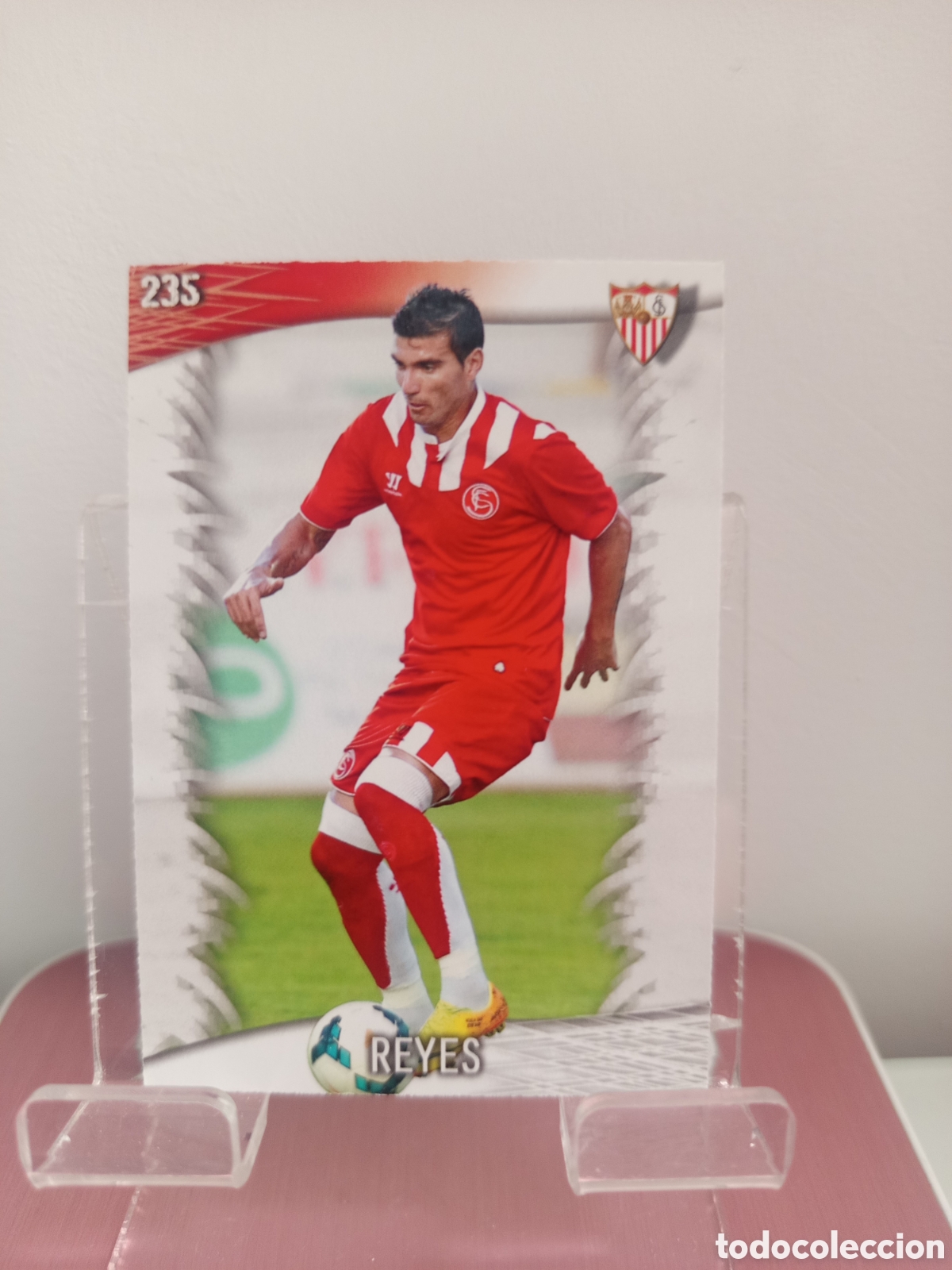 Cromos de Futebol: ❇️ CROMO CARD ⚽ REYES SEVILLA 235 FICHAS LIGA QUIZ GAME 2014 13 14 2013 2014 MUNDICROMO ❇️