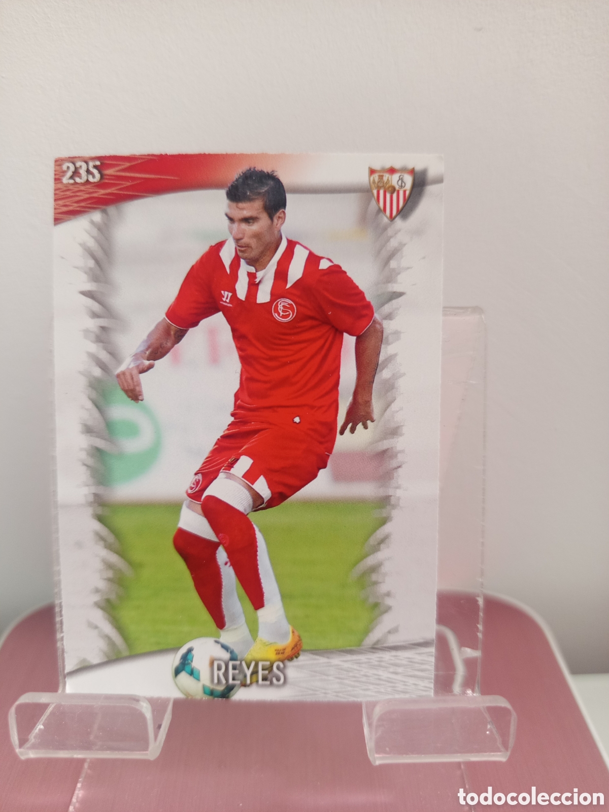 Cromos de Futebol: ❇️ CROMO CARD ⚽ REYES SEVILLA 235 FICHAS LIGA QUIZ GAME 2014 13 14 2013 2014 MUNDICROMO ❇️
