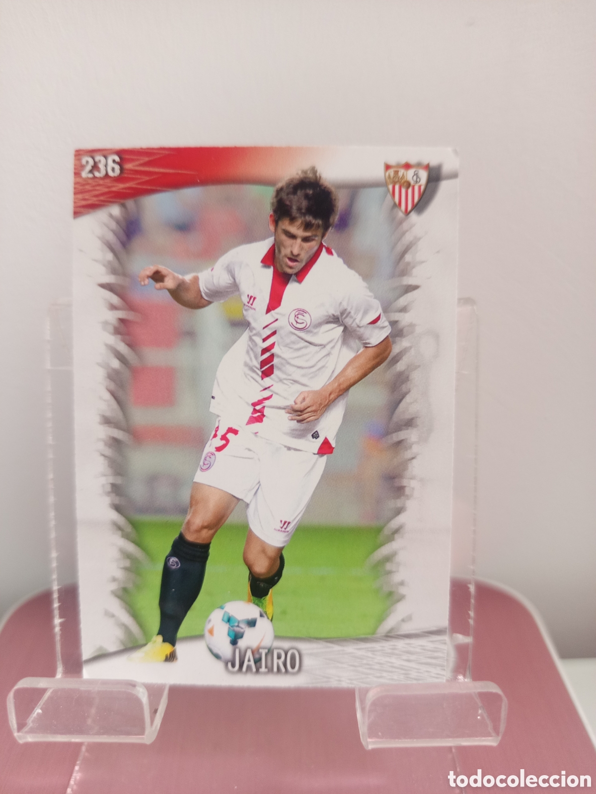 Cromos de Futebol: ❇️ CROMO CARD ⚽ JAIRO SEVILLA 236 FICHAS LIGA QUIZ GAME 2014 13 14 2013 2014 MUNDICROMO ❇️