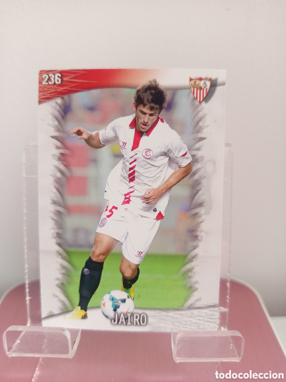 Cromos de Futebol: ❇️ CROMO CARD ⚽ JAIRO SEVILLA 236 FICHAS LIGA QUIZ GAME 2014 13 14 2013 2014 MUNDICROMO ❇️