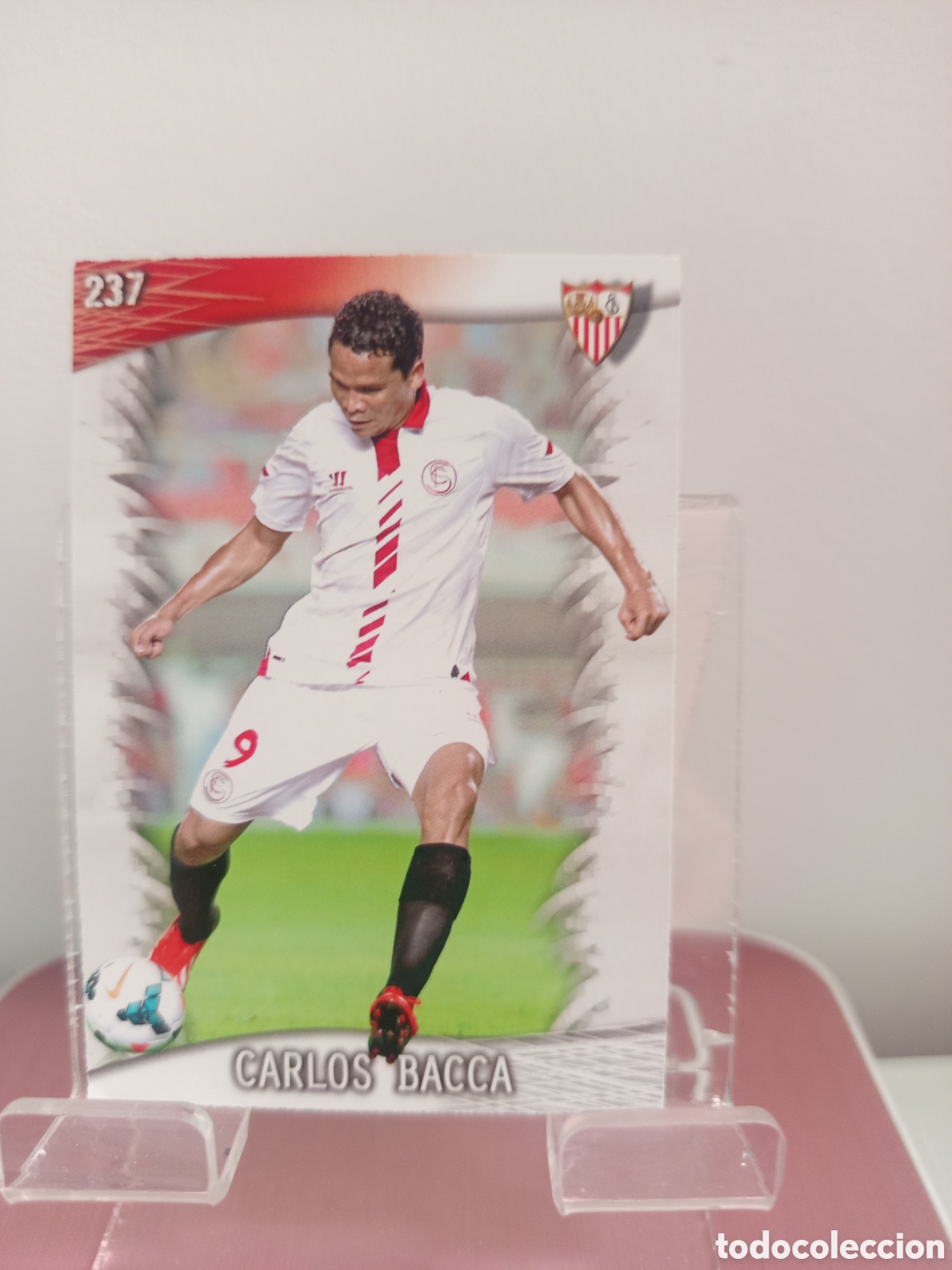Cromos de Futebol: ❇️ CROMO CARD ⚽ CARLOS BACCA SEVILLA 237 FICHAS LIGA QUIZ GAME 2014 13 14 2013 2014 MUNDICROMO ❇️