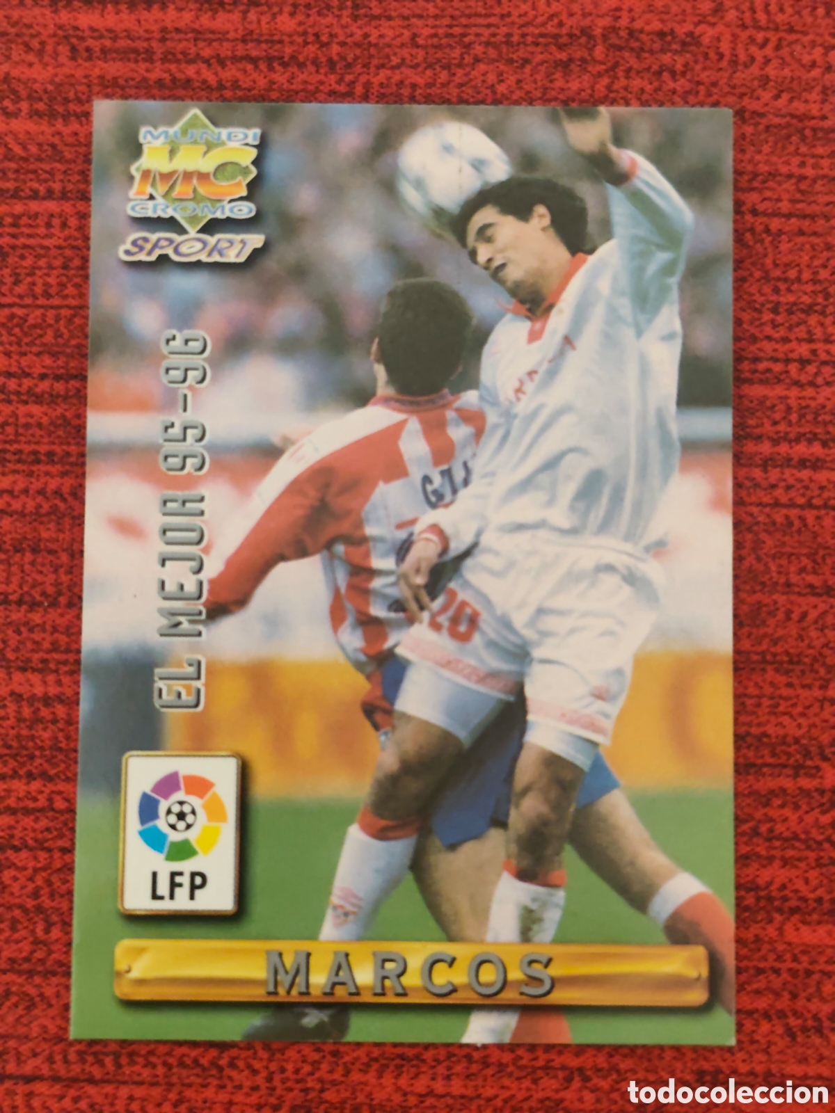 Cromos de f&uacute;tbol: 413 MARCOS SEVILLA EL MEJOR 95-96 MUNDICROMO 1996 1997 #