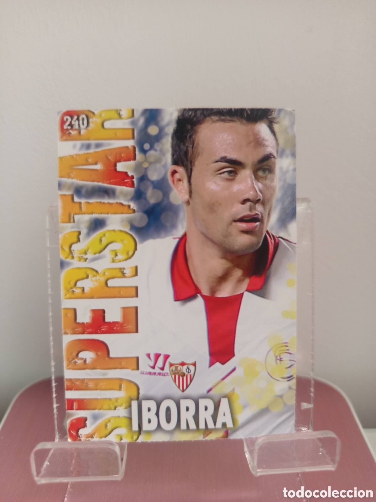 Cromos de f&uacute;tbol: ❇️ CROMO ⚽ IBORRA SEVILLA 240 SUPERSTAR FICHAS LIGA QUIZ GAME 2014 13 14 2013 2014 MUNDICROMO ❇️