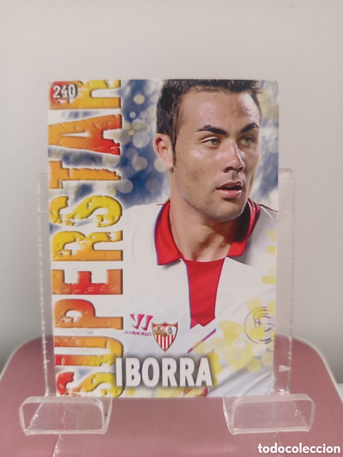 Cromos de f&uacute;tbol: ❇️ CROMO ⚽ IBORRA SEVILLA 240 SUPERSTAR FICHAS LIGA QUIZ GAME 2014 13 14 2013 2014 MUNDICROMO ❇️