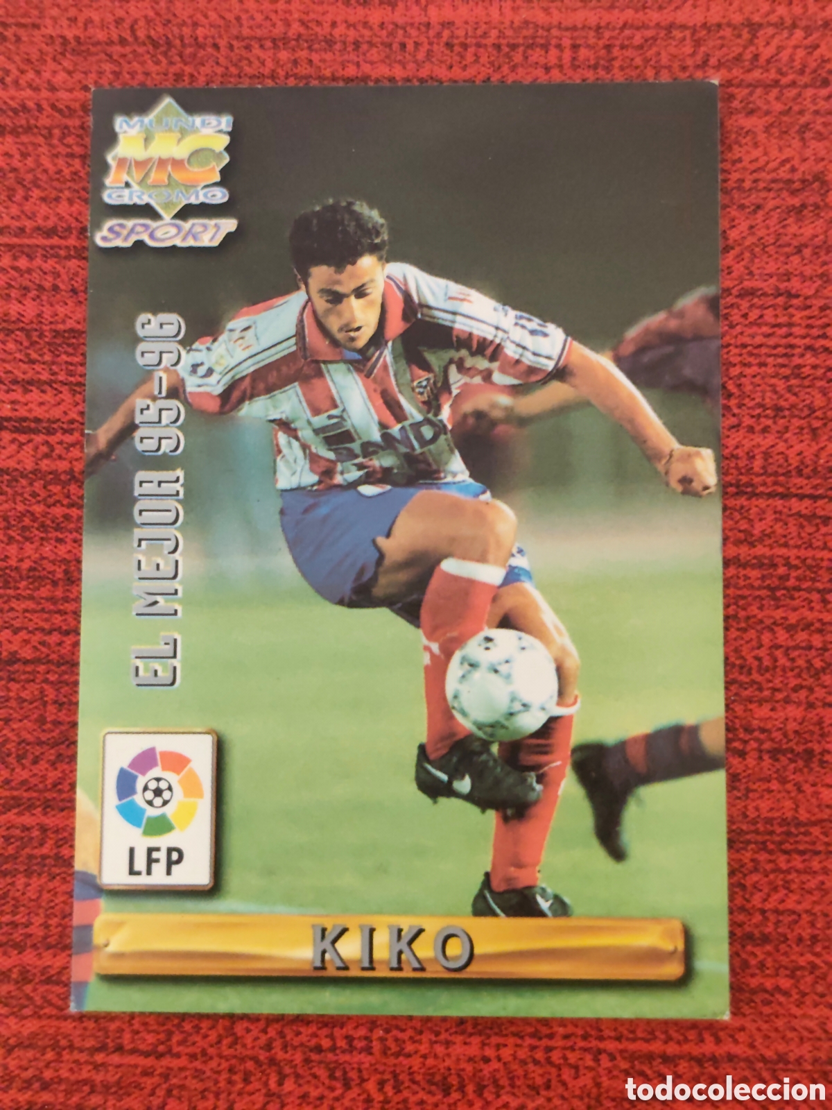 Cromos de f&uacute;tbol: 400 KIKO ATL&Eacute;TICO MADRID EL MEJOR 95-96 MUNDICROMO 1996 1997 #