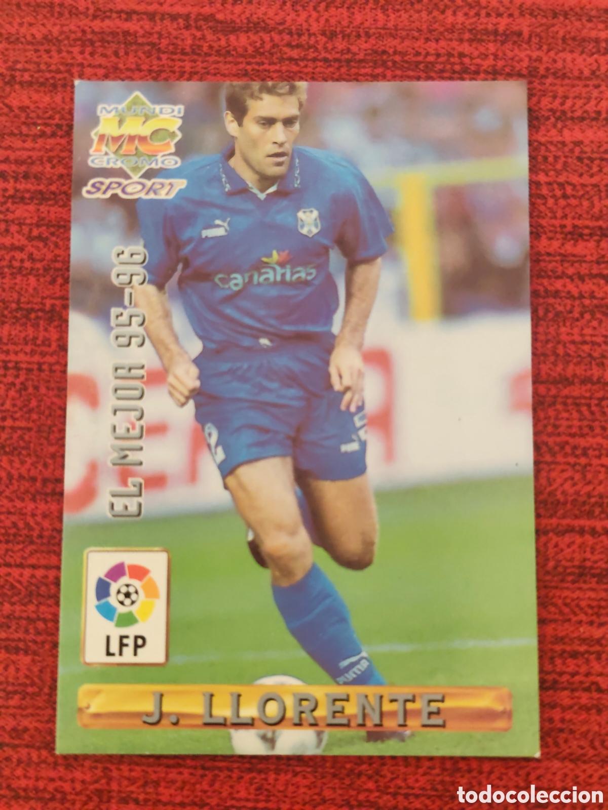Cromos de f&uacute;tbol: 404 J. LLORENTE TENERIFE EL MEJOR 95-96 MUNDICROMO 1996 1997 #
