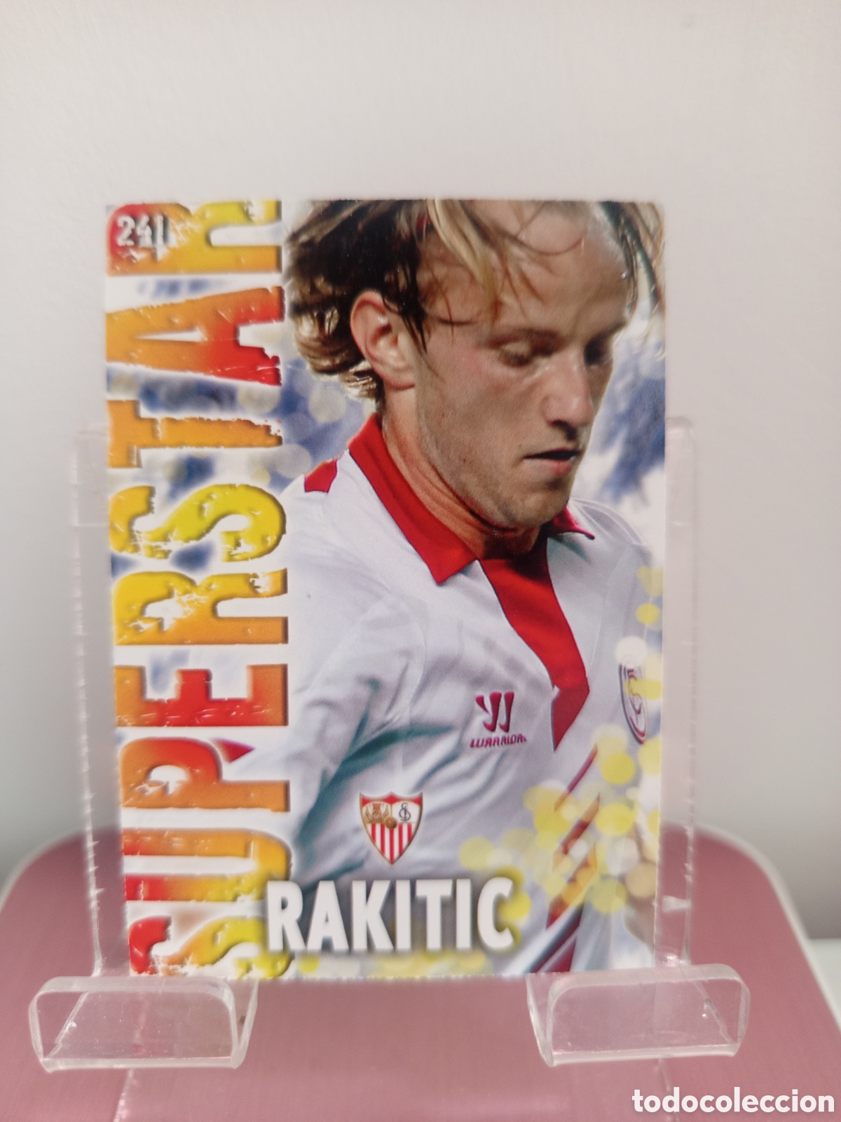 Cromos de f&uacute;tbol: ❇️ CROMO ⚽ RAKITIC SEVILLA 241 SUPERSTAR FICHAS LIGA QUIZ GAME 2014 13 14 2013 2014 MUNDICROMO ❇️