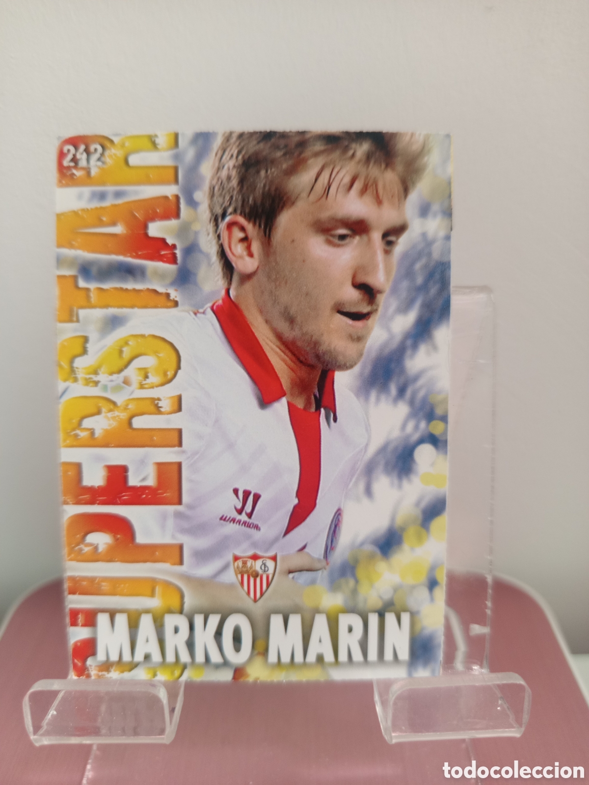 Cromos de f&uacute;tbol: ❇️ CROMO ⚽ MARKO MARIN SEVILLA 242 SUPERSTAR FICHAS LIGA QUIZ GAME 2014 13 14 2013 MUNDICROMO ❇️