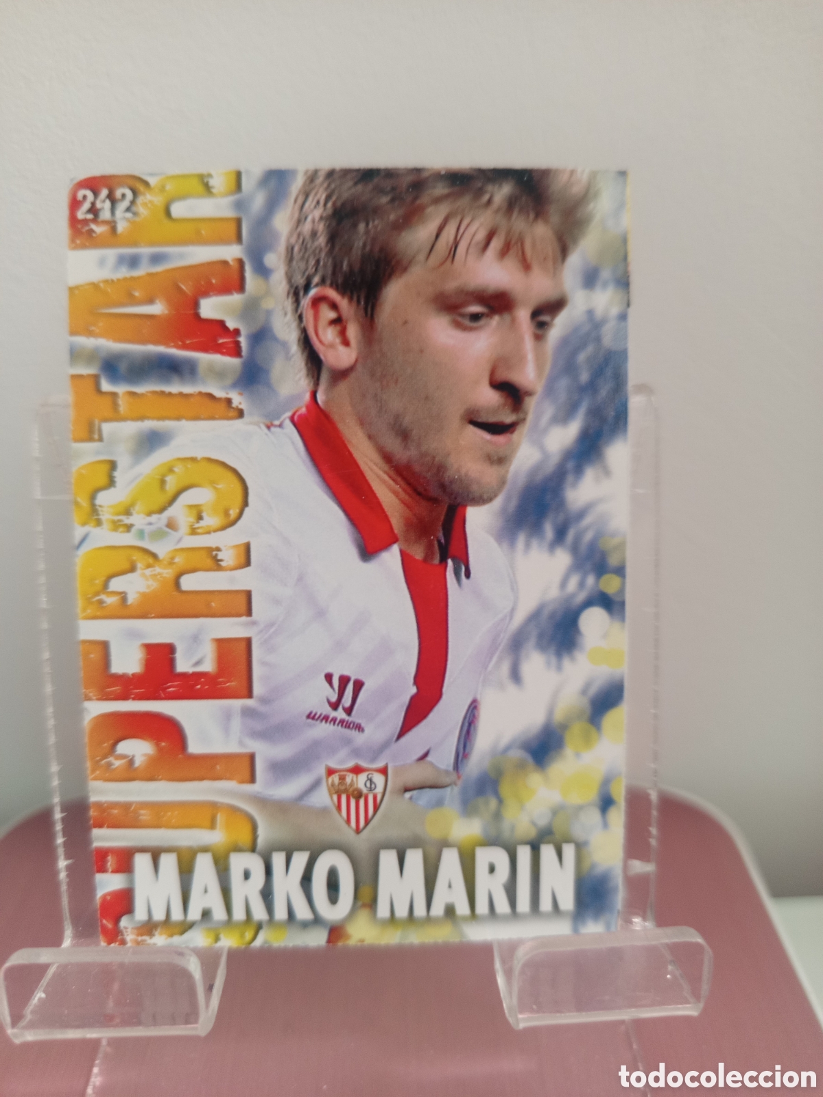 Cromos de f&uacute;tbol: ❇️ CROMO ⚽ MARKO MARIN SEVILLA 242 SUPERSTAR FICHAS LIGA QUIZ GAME 2014 13 14 2013 MUNDICROMO ❇️