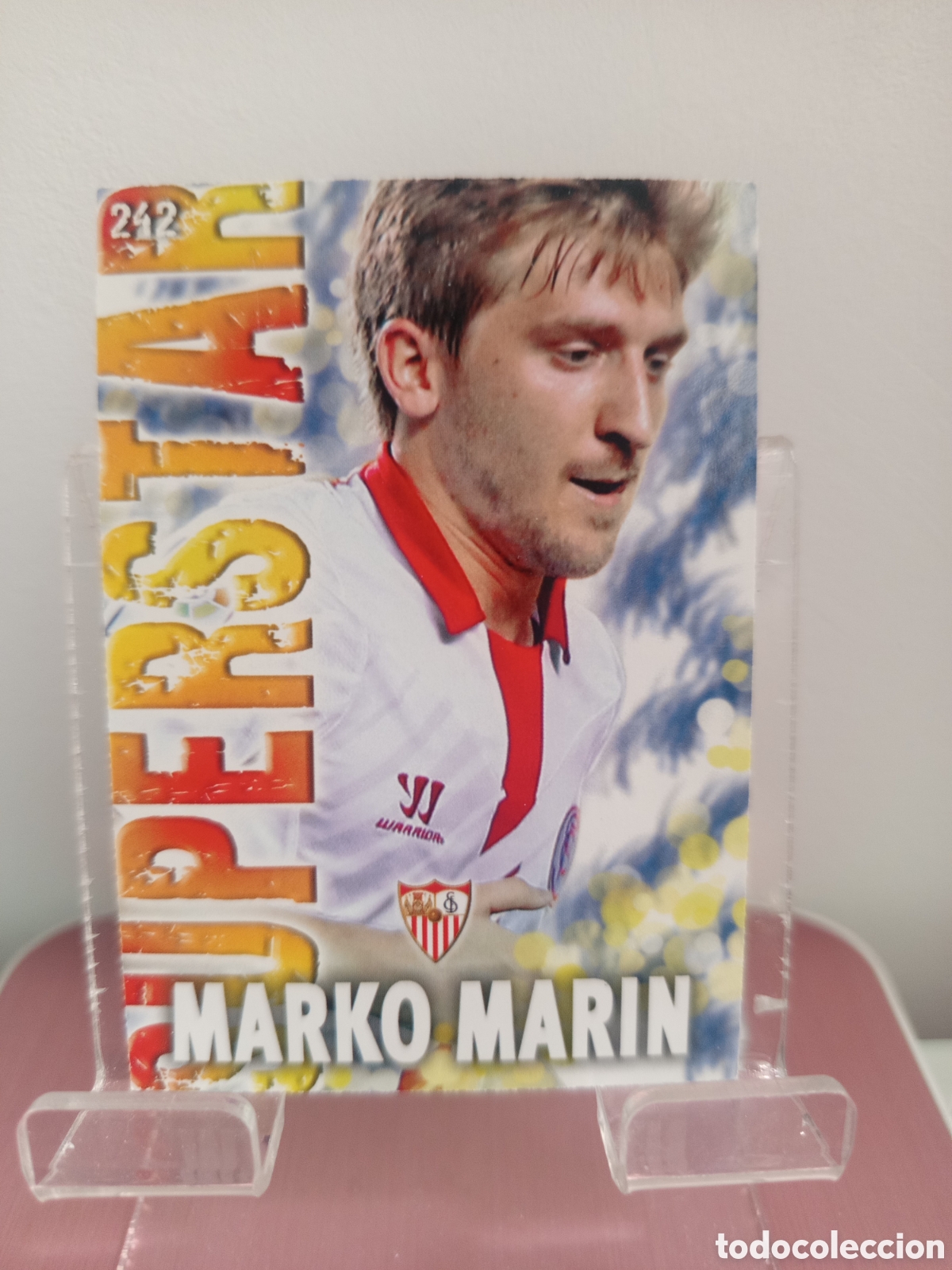 Cromos de f&uacute;tbol: ❇️ CROMO ⚽ MARKO MARIN SEVILLA 242 SUPERSTAR FICHAS LIGA QUIZ GAME 2014 13 14 2013 MUNDICROMO ❇️
