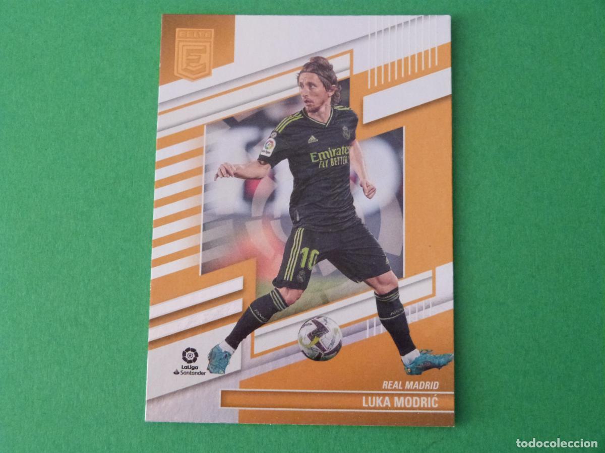 Figurine di Calcio: TRADING CARD FUTBOL MODRIC REAL MADRID C.F. N&ordm; 147 LIGA ELITE 2022-2023/22-23 PANINI