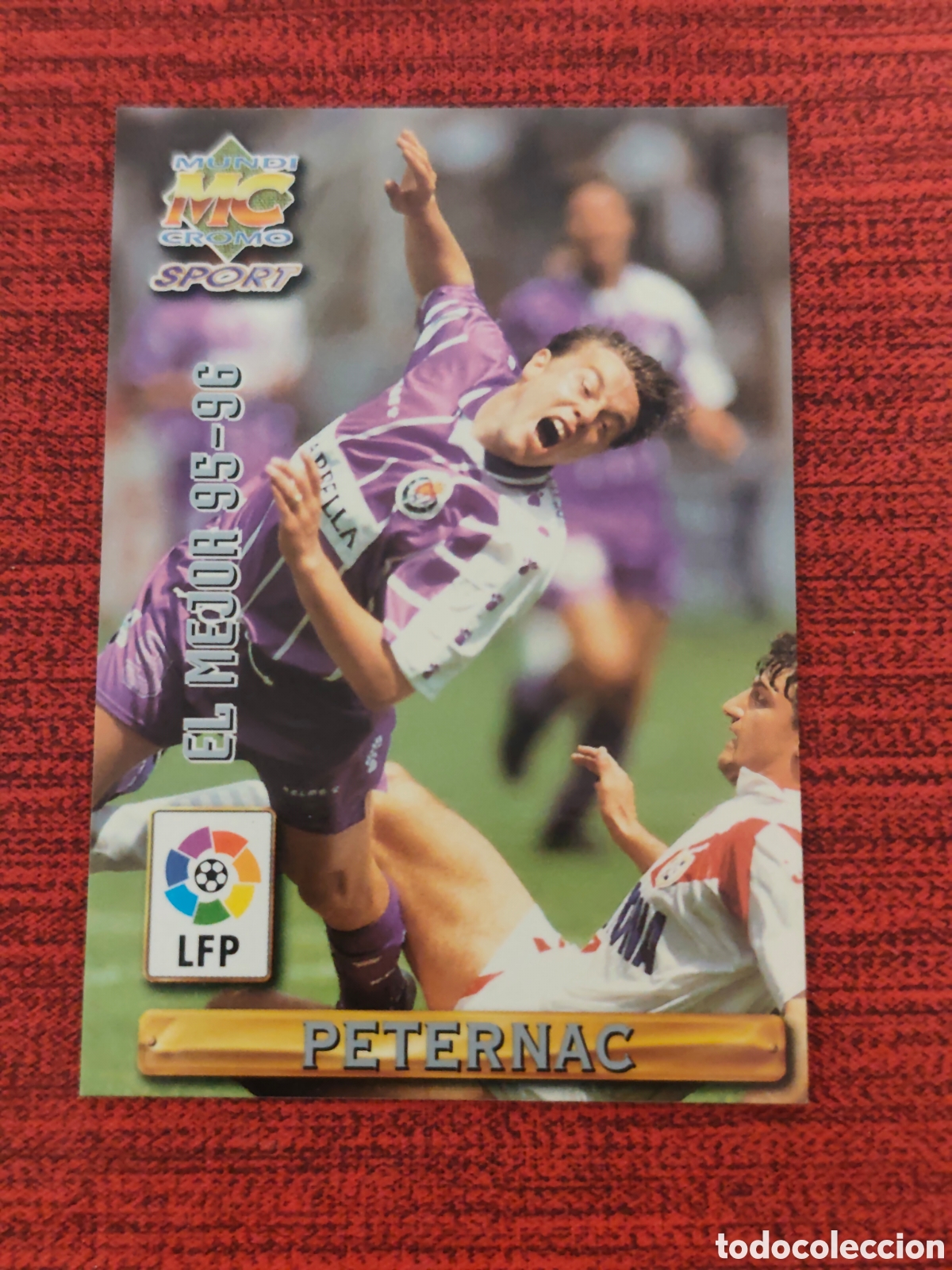 Cromos de f&uacute;tbol: 415 PETERNAC REAL VALLADOLID EL MEJOR 95-96 MUNDICROMO 1996 1997 #