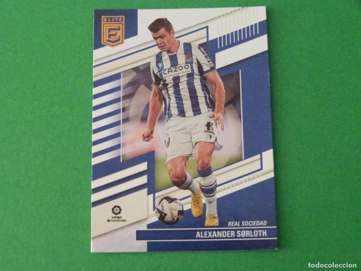 Figurine di Calcio: TRADING CARD FUTBOL SORLOTH REAL SOCIEDAD N&ordm; 153 LIGA ELITE 2022-2023/22-23 PANINI
