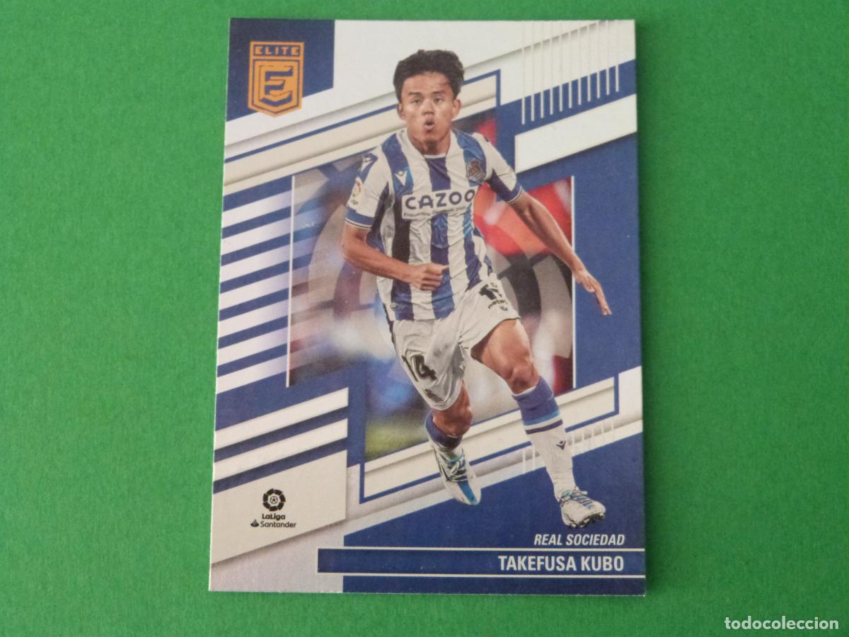 Figurine di Calcio: TRADING CARD FUTBOL KUBO REAL SOCIEDAD N&ordm; 160 LIGA ELITE 2022-2023/22-23 PANINI