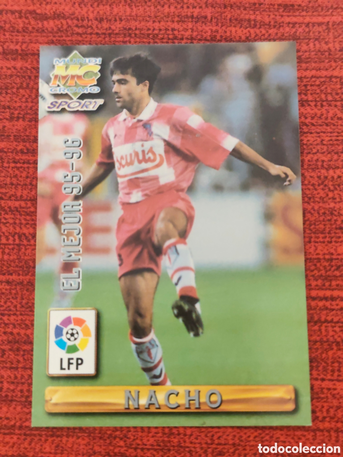 Figurine di Calcio: 409 NACHO COMPOSTELA EL MEJOR 95-96 MUNDICROMO 1996 1997 #