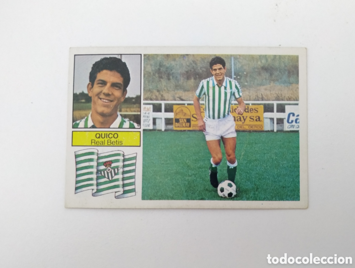 Figurine di Calcio: LIGA ESTE 82/83 QUICO - COLOCA MUY DIFICIL-