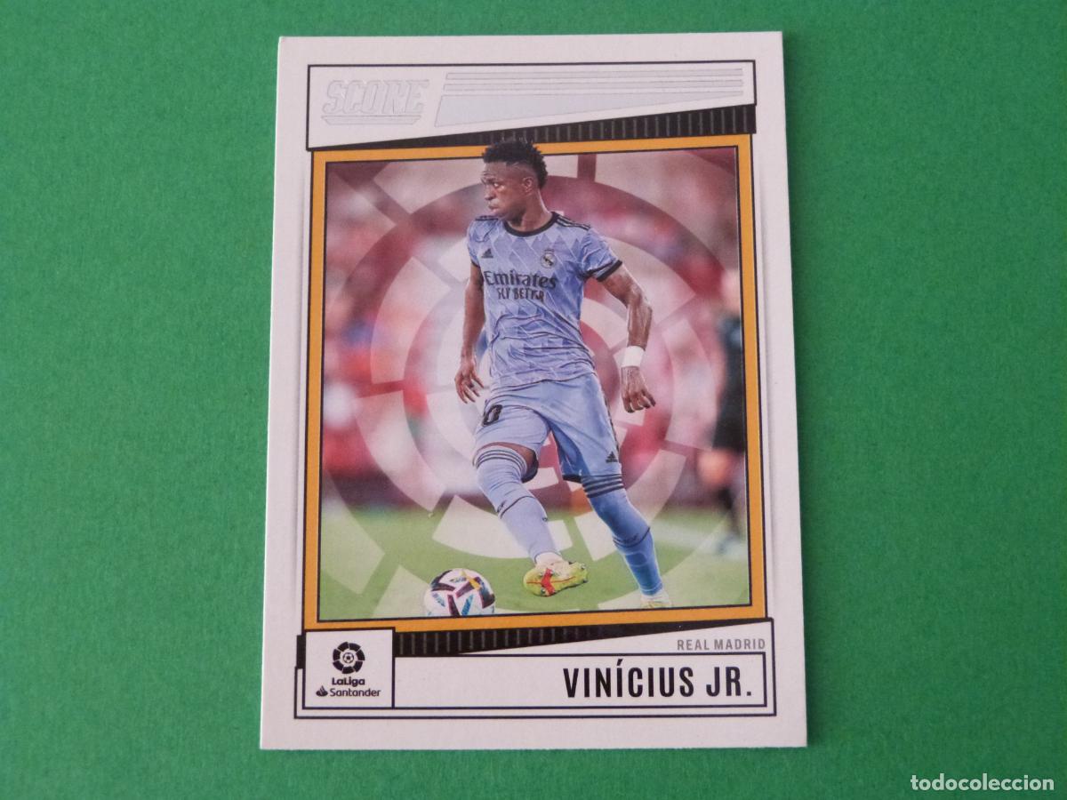 Figurine di Calcio: TRADING CARD FUTBOL VINICIUS JR. REAL MADRID C.F. N&ordm; 150 LIGA SCORE 2022-2023/22-23 PANINI