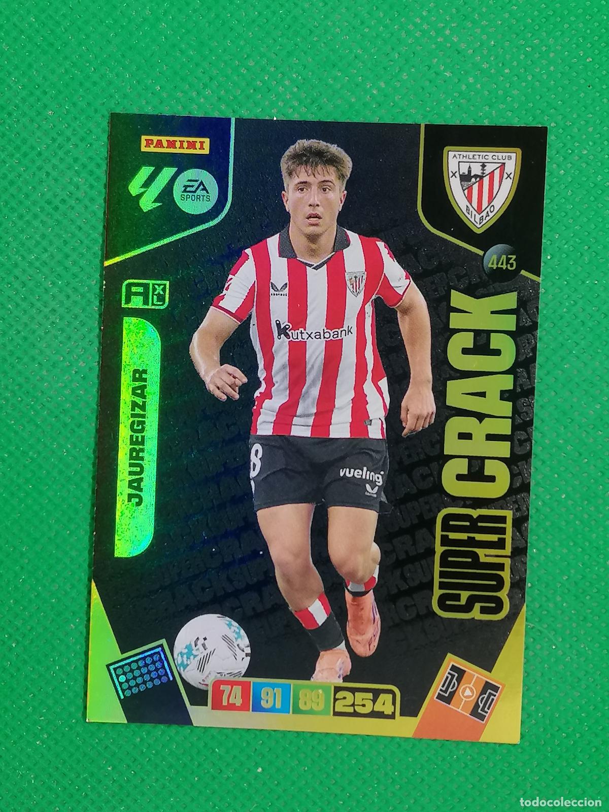 Cromos de f&uacute;tbol: 443 JAUREGIZAR ATHLETIC BILBAO SUPERCRACK SUPER CRACK ⚽ LIGA ADRENALYN XL 2025 2026 25 26 ⚽
