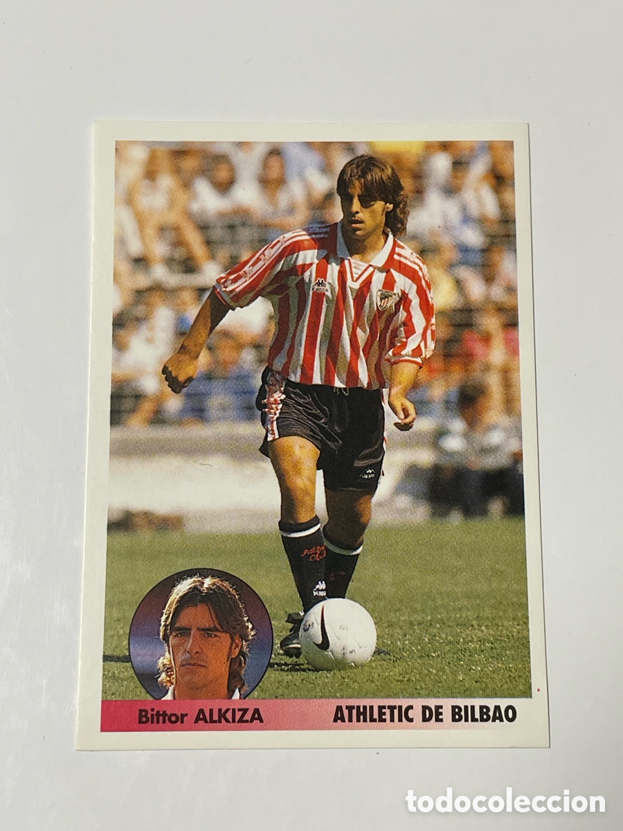 Cromos de f&uacute;tbol: Bittor Alkiza Athletic de Bilbao Panini Los mejores equipos de Europa 1996/97 #282