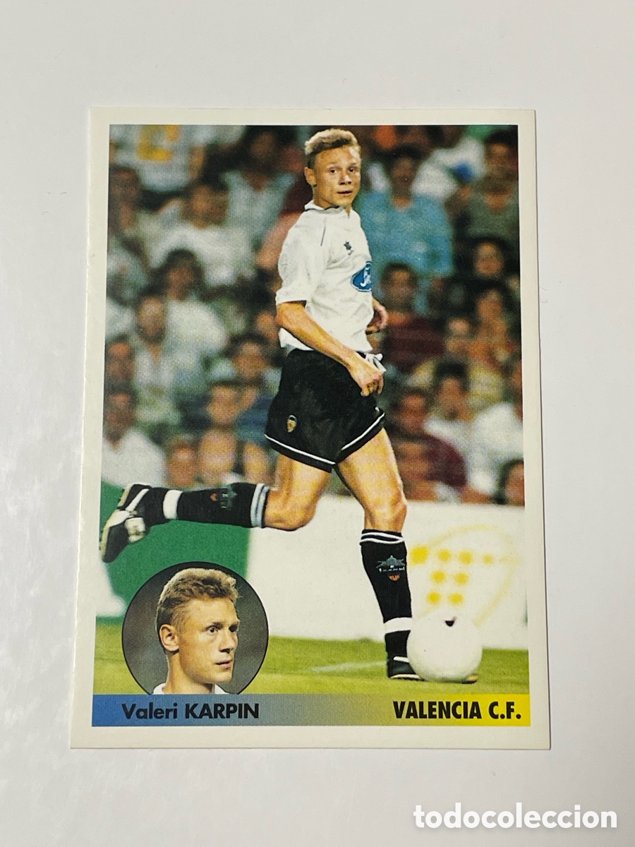 Cromos de f&uacute;tbol: Valery Karpin Valencia Panini Los mejores equipos de Europa 1996/97 #291