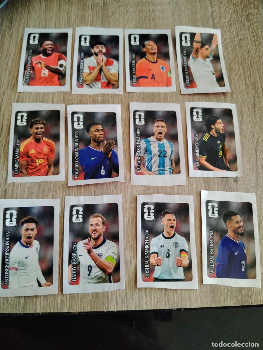 Cromos de f&uacute;tbol: Colecci&oacute;n completa- 12 CROMOS PROMOCION COCA COLA PANINI MUNDIAL WORLD CUP 2026