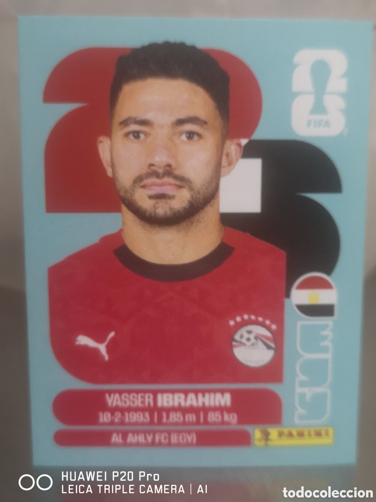 Cromos de f&uacute;tbol: FIFA WORLD CUP MUNDIAL 2026 YASSER IBRAHIM - EGY 5