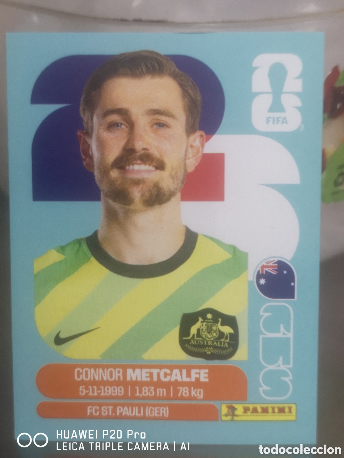 Cromos de f&uacute;tbol: FIFA WORLD CUP MUNDIAL 2026 CONNOR METCALFE - AUS 15