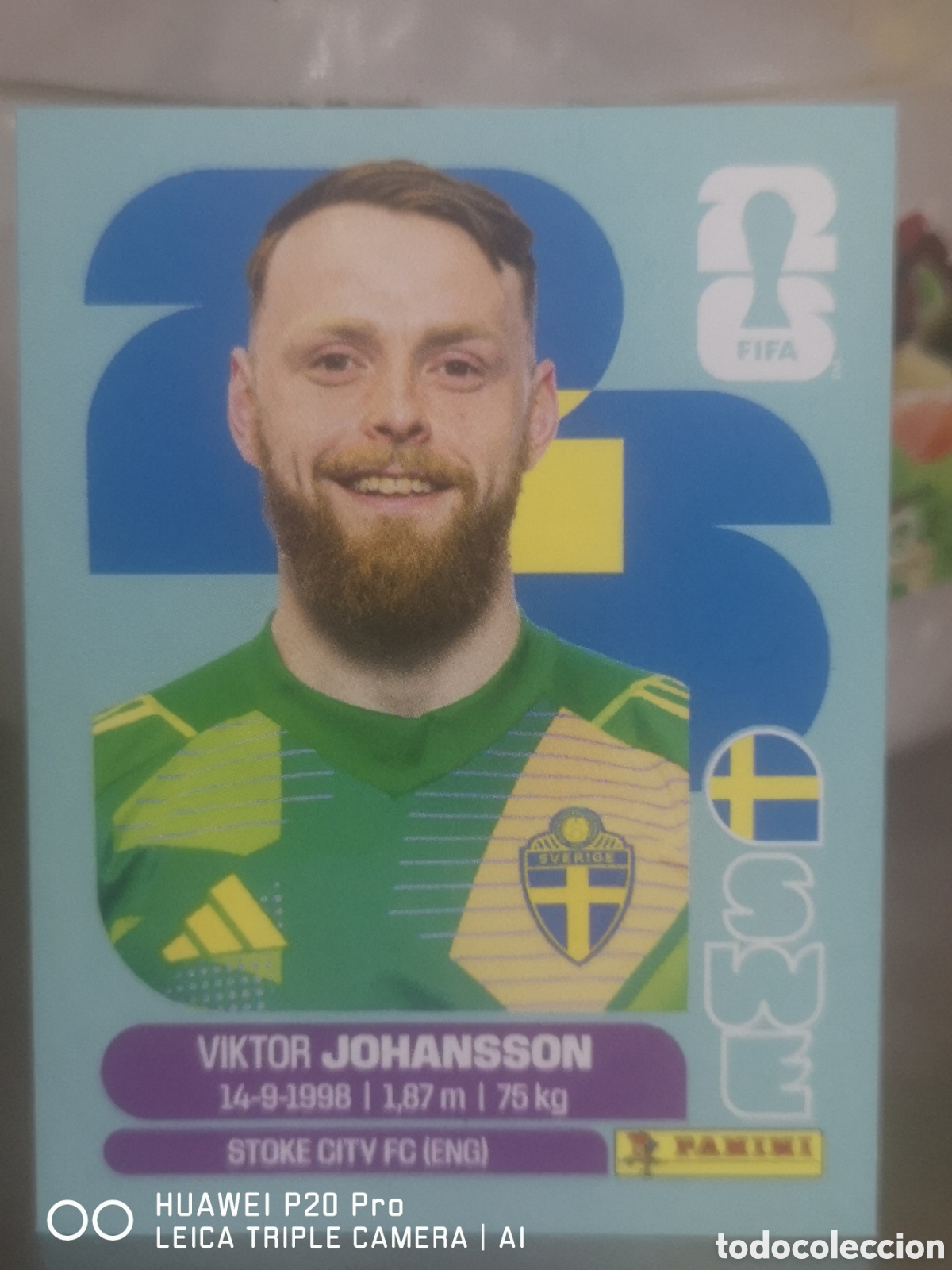 Cromos de f&uacute;tbol: FIFA WORLD CUP MUNDIAL 2026 VIKTOR JOHANSSON - SWE 2