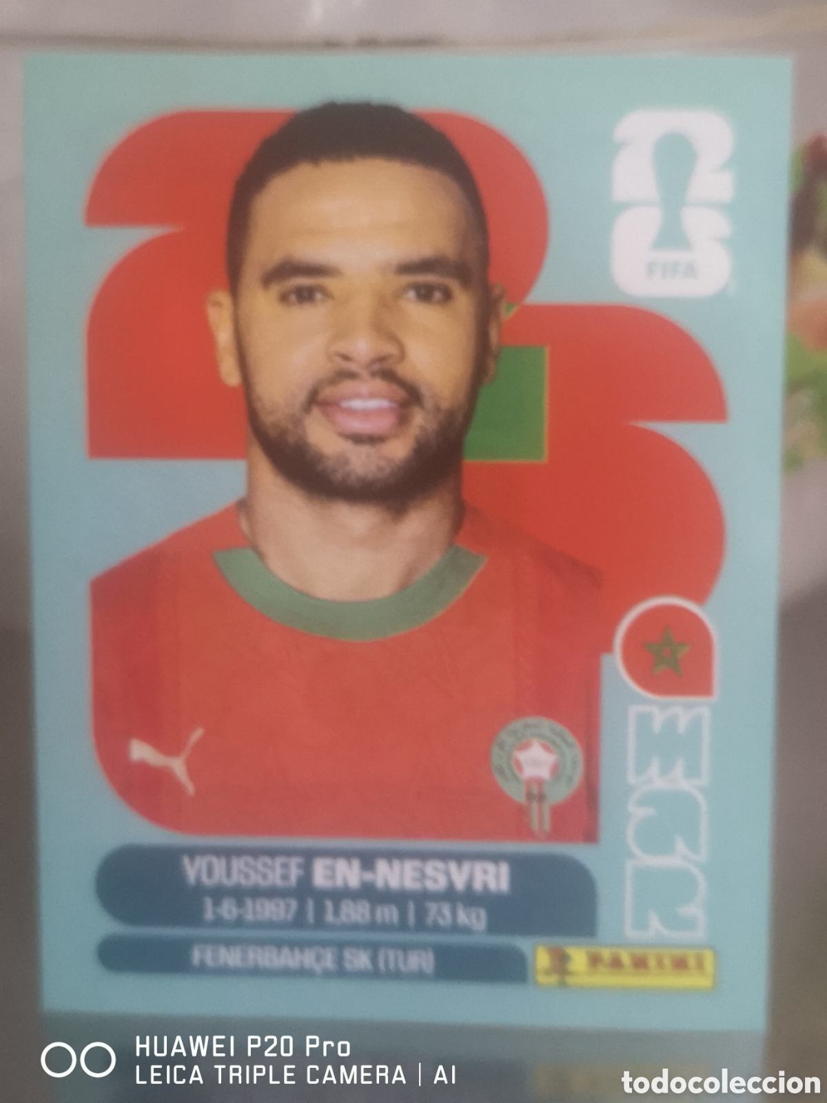Cromos de f&uacute;tbol: FIFA WORLD CUP MUNDIAL 2026 EN - NESYRI - MAR 16