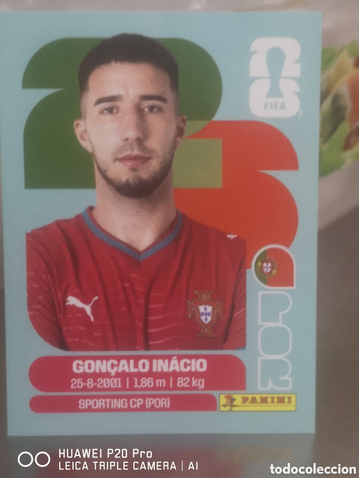 Cromos de f&uacute;tbol: FIFA WORLD CUP MUNDIAL 2026 GONCALO INACIO - POR 8 - PORTUGAL