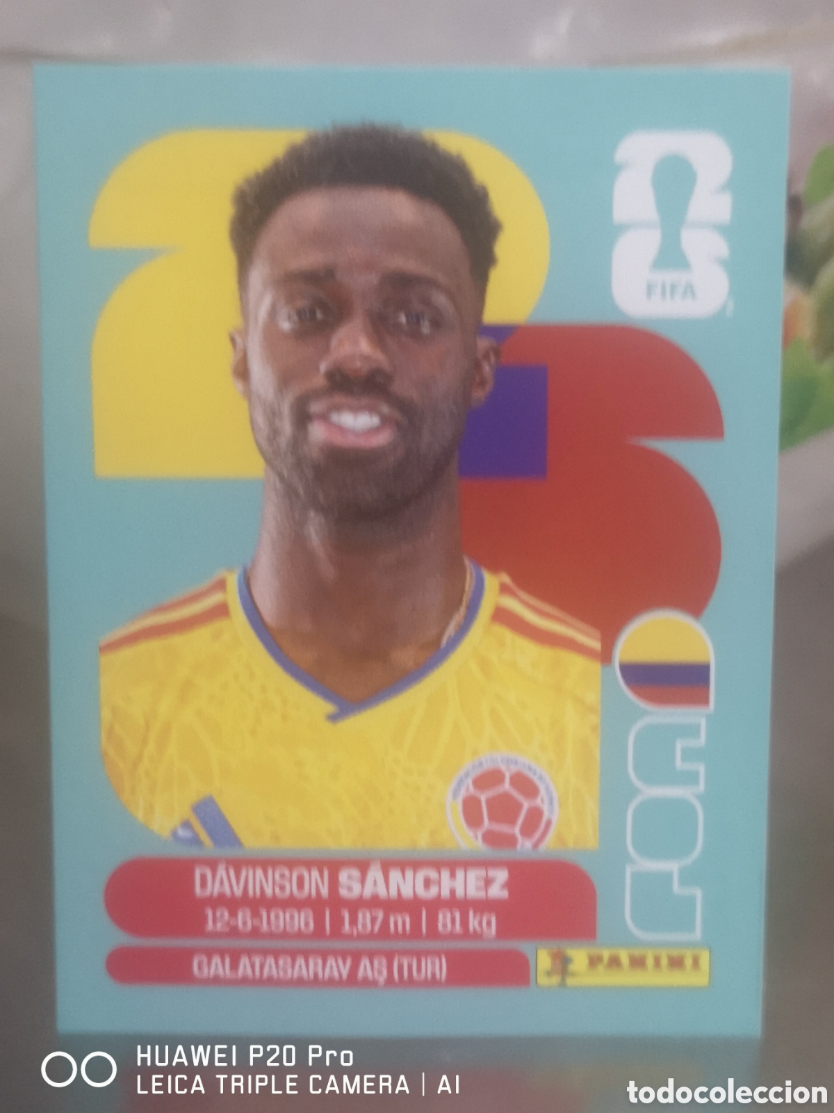 Cromos de f&uacute;tbol: FIFA WORLD CUP MUNDIAL 2026 DAVINSON SANCHEZ - COL 4