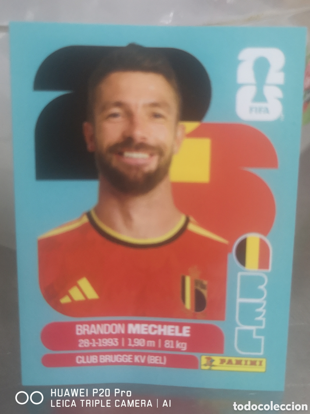 Cromos de f&uacute;tbol: FIFA WORLD CUP MUNDIAL 2026 MECHELE - BEL 6