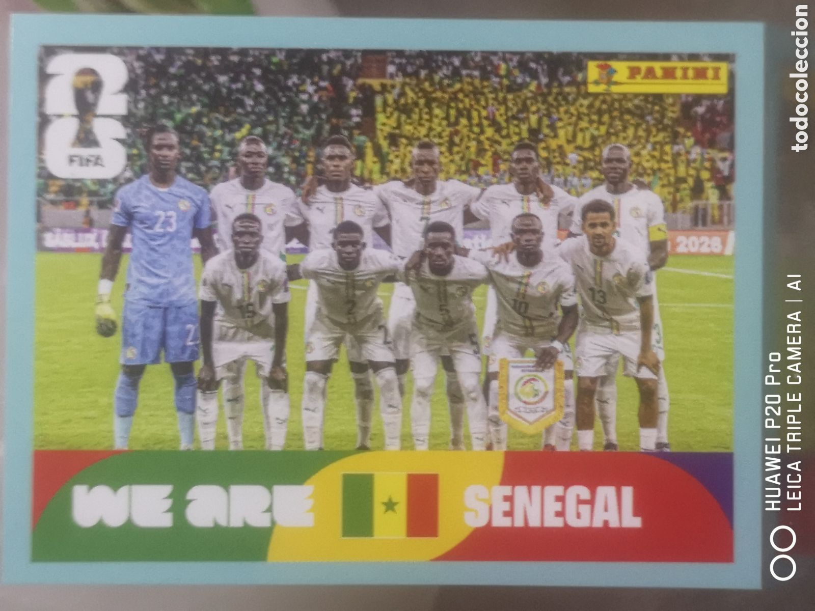 Cromos de f&uacute;tbol: FIFA WORLD CUP MUNDIAL 2026 ALINEACI&Oacute;N SENEGAL - SEN 13