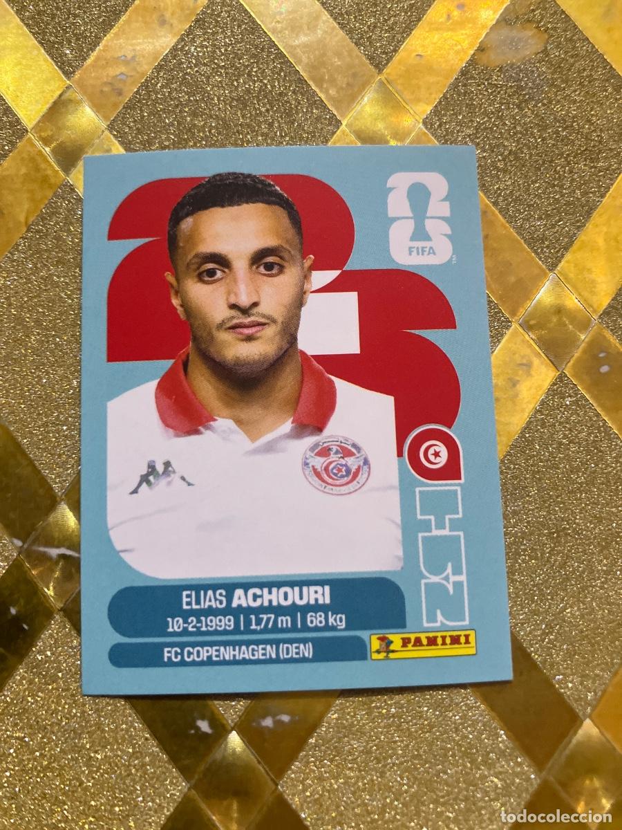 Cromos de f&uacute;tbol: CROMO DE F&Uacute;TBOL NUMERO TUN 15 ELIAS ACHOURI TUNEZ MUNDIAL 2026 MEXICO-EEUU-CANADA PANINI !