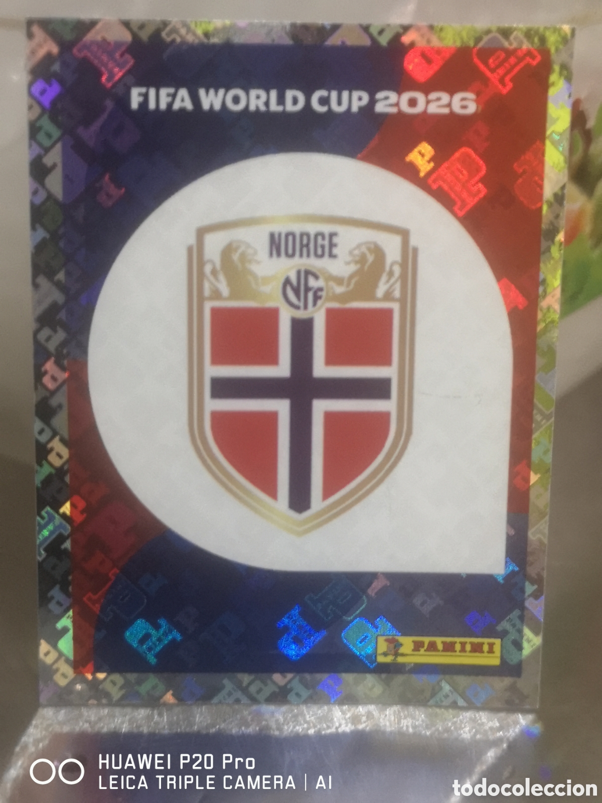 Cromos de f&uacute;tbol: FIFA WORLD CUP MUNDIAL 2026 ESCUDO NORUEGA - NOR 1
