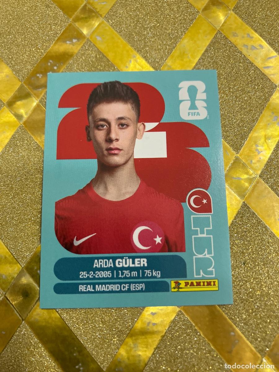 Cromos de f&uacute;tbol: CROMO DE F&Uacute;TBOL NUMERO TUR 14 ARDA GULER TURQUIA MUNDIAL 2026 MEXICO-EEUU-CANADA PANINI !