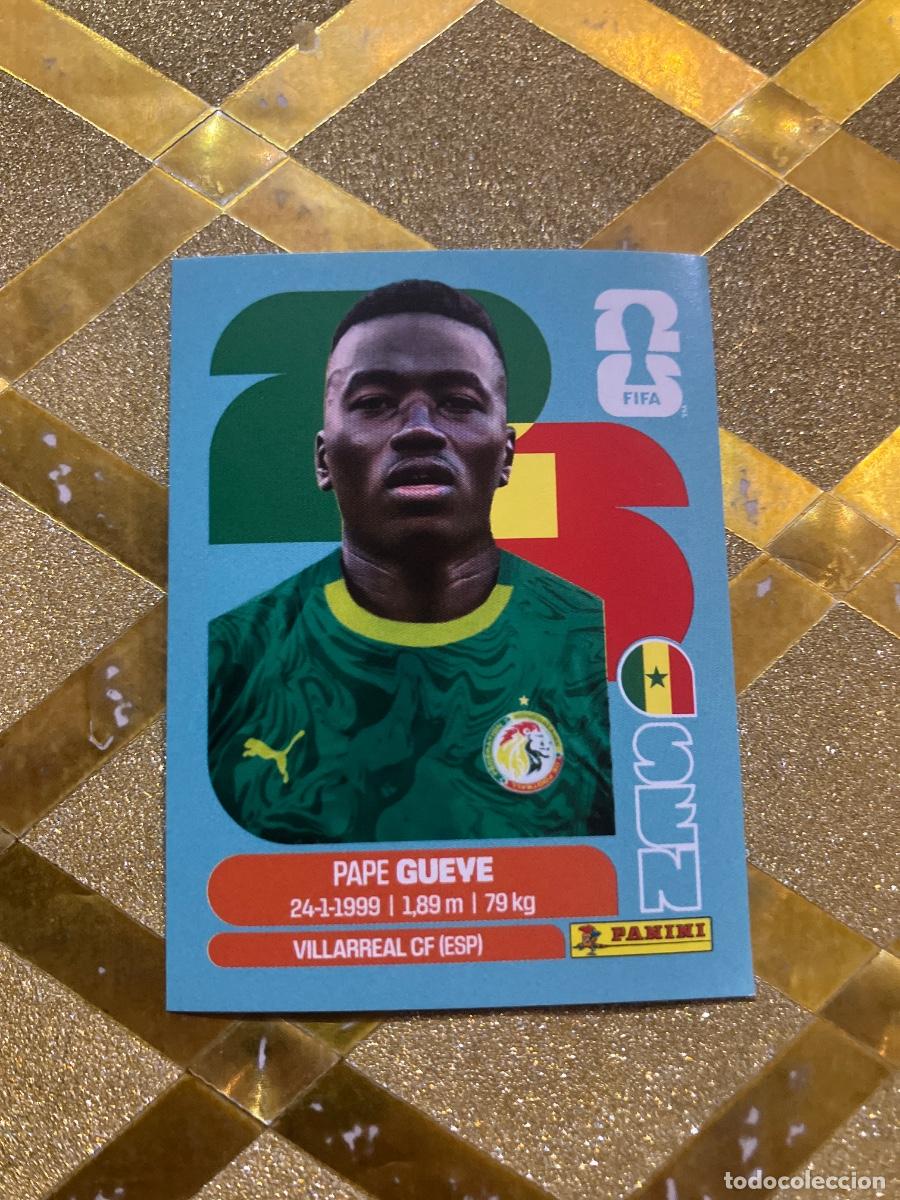 Cromos de f&uacute;tbol: CROMO DE F&Uacute;TBOL NUMERO 11 PAPE GUEYE SENEGAL MUNDIAL 2026 MEXICO-EEUU-CANADA PANINI !
