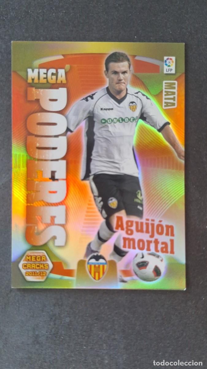 Cromos de f&uacute;tbol: L2 MATA VALENCIA C. F. MEGA PODERES 391 PANINI MEGACRACKS 2011 2012 11 12