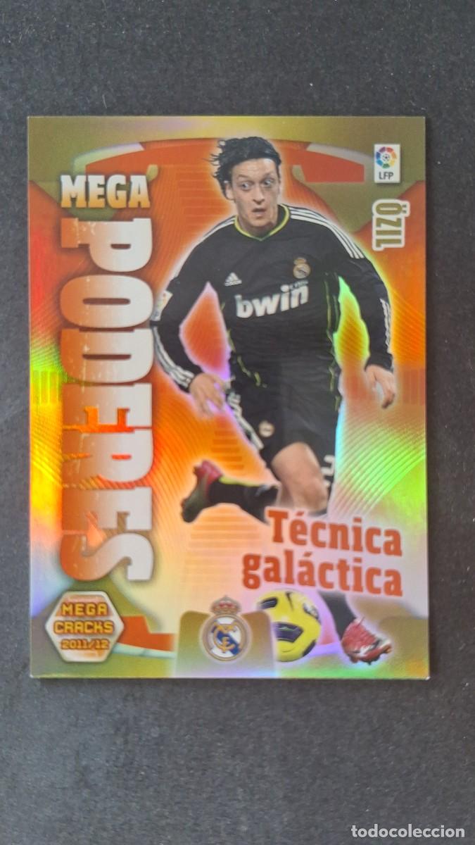 Cromos de f&uacute;tbol: L2 &Ouml;ZIL REAL MADRID MEGA PODERES 394 PANINI MEGACRACKS 2011 2012 11 12