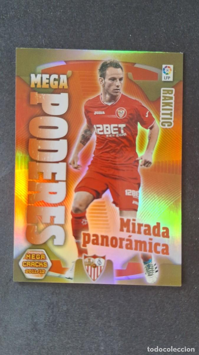 Cromos de f&uacute;tbol: L2 RAKITIC SEVILLA F. C. MEGA PODERES 396 PANINI MEGACRACKS 2011 2012 11 12