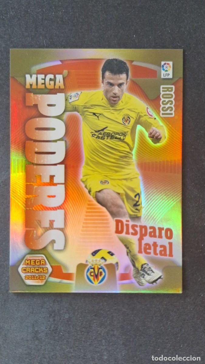 Cromos de f&uacute;tbol: L2 ROSSI VILLARREAL C. F. MEGA PODERES 397 PANINI MEGACRACKS 2011 2012 11 12