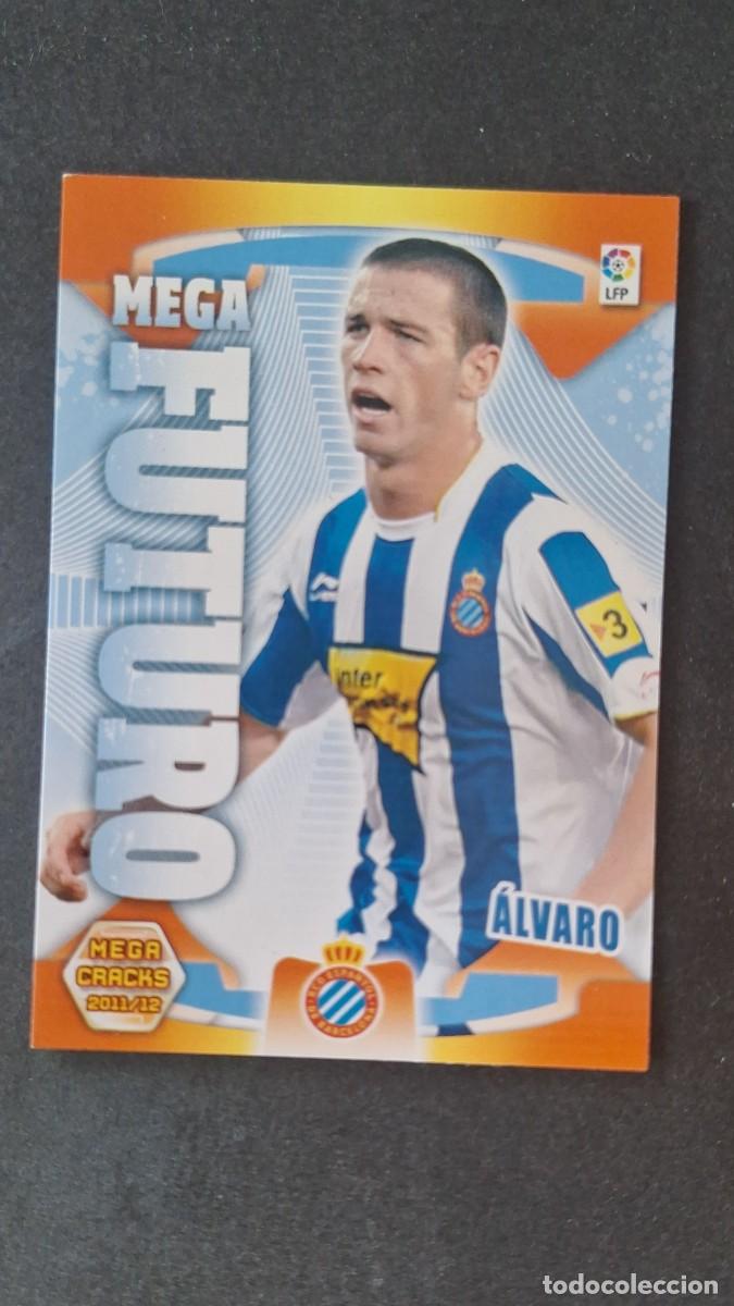 Cromos de f&uacute;tbol: L2 ALVARO R. C. D. ESPA&Ntilde;OL MEGA FUTURO 406 PANINI MEGACRACKS 2011 2012 11 12