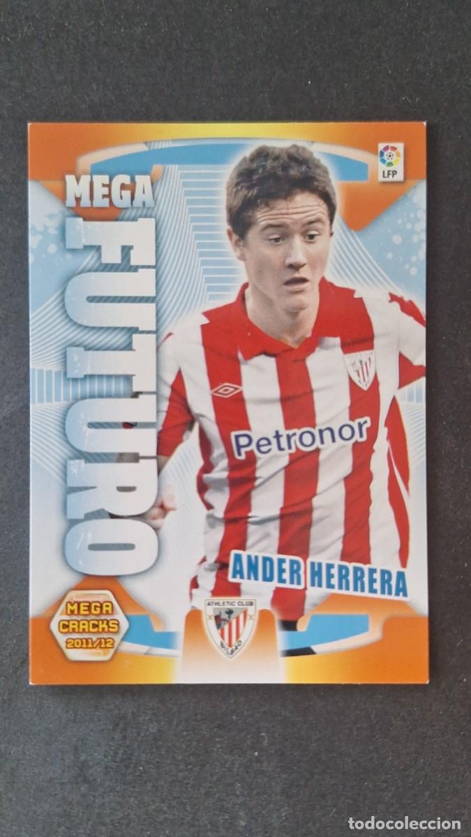 Cromos de f&uacute;tbol: L2 ANDER HERRERA ATHLETIC CLUB DE BILBAO MEGA FUTURO 407 PANINI MEGACRACKS 2011 2012 11 12