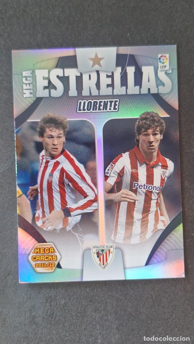 Cromos de Futebol: L2 LLORENTE ATHLETIC CLUB DE BILBAO MEGA ESTRELLAS 428 PANINI MEGACRACKS 2011 2012 11 12