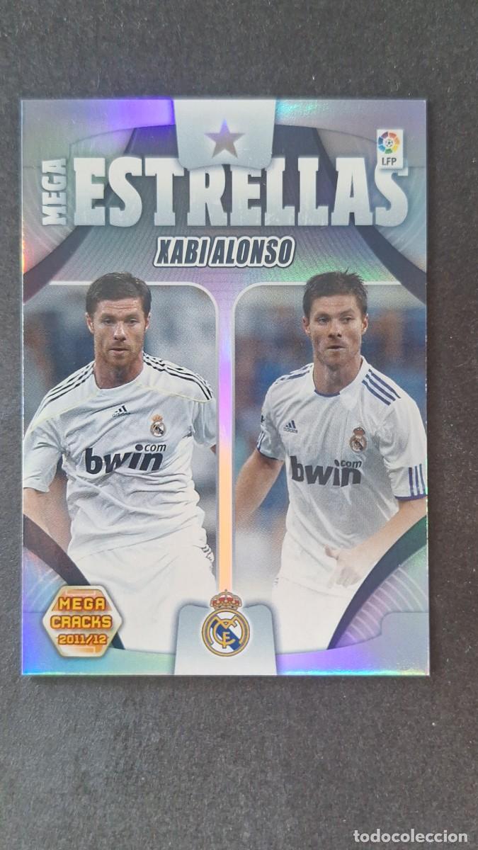 Cromos de Futebol: L2 XABI ALONSO REAL MADRID MEGA ESTRELLAS 431 PANINI MEGACRACKS 2011 2012 11 12