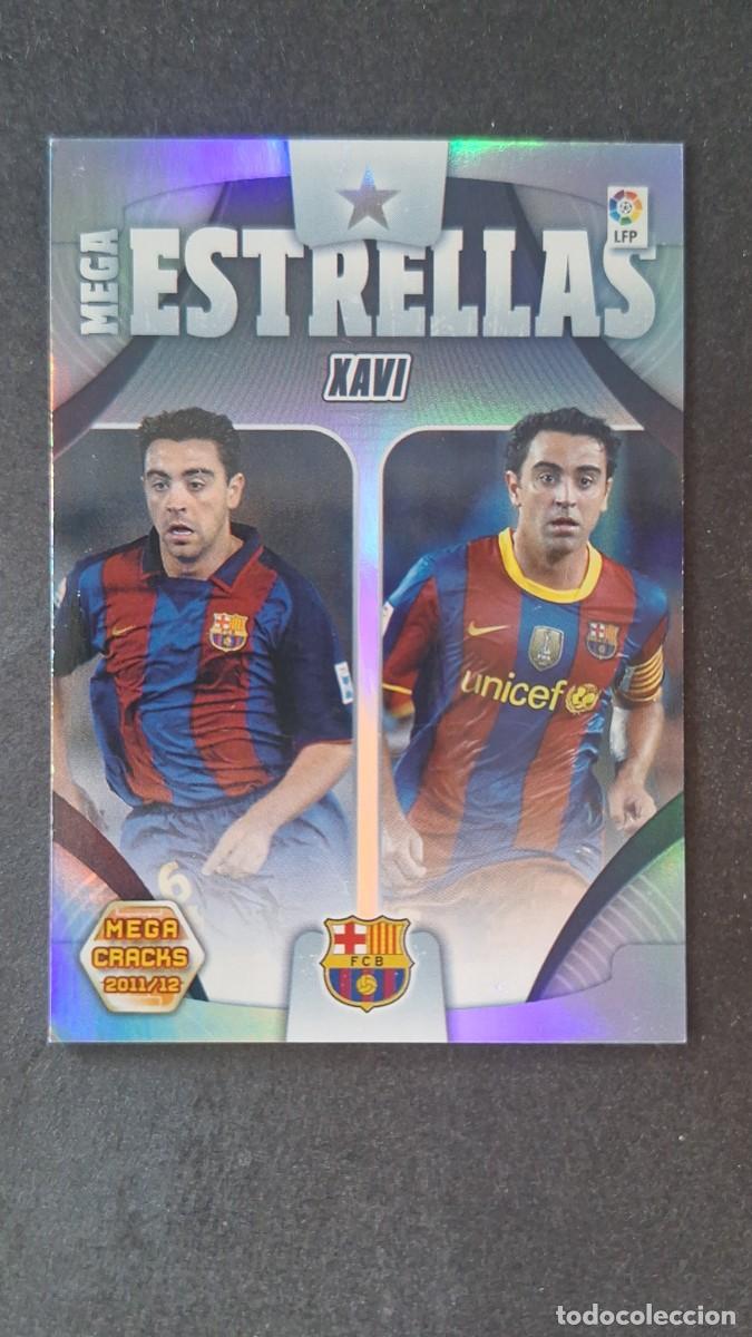 Cromos de Futebol: L2 XAVI F. C. BARCELONA MEGA ESTRELLAS 432 PANINI MEGACRACKS 2011 2012 11 12